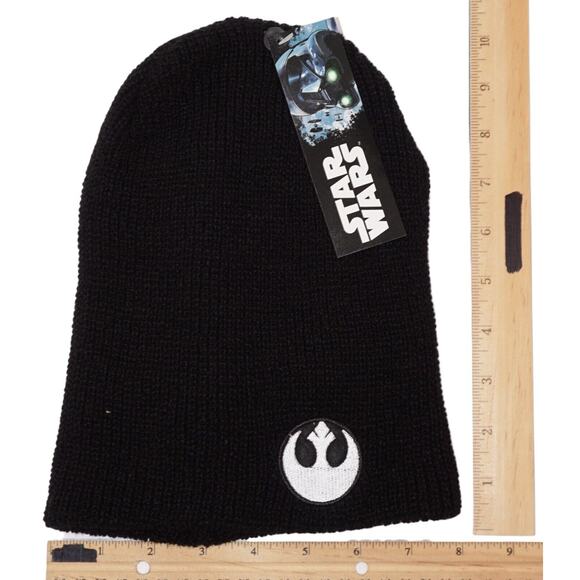 Vintage Disney Star Wars - Rebel Alliance Logo - Knit Beanie Cap 2015 - Picture 2 of 8